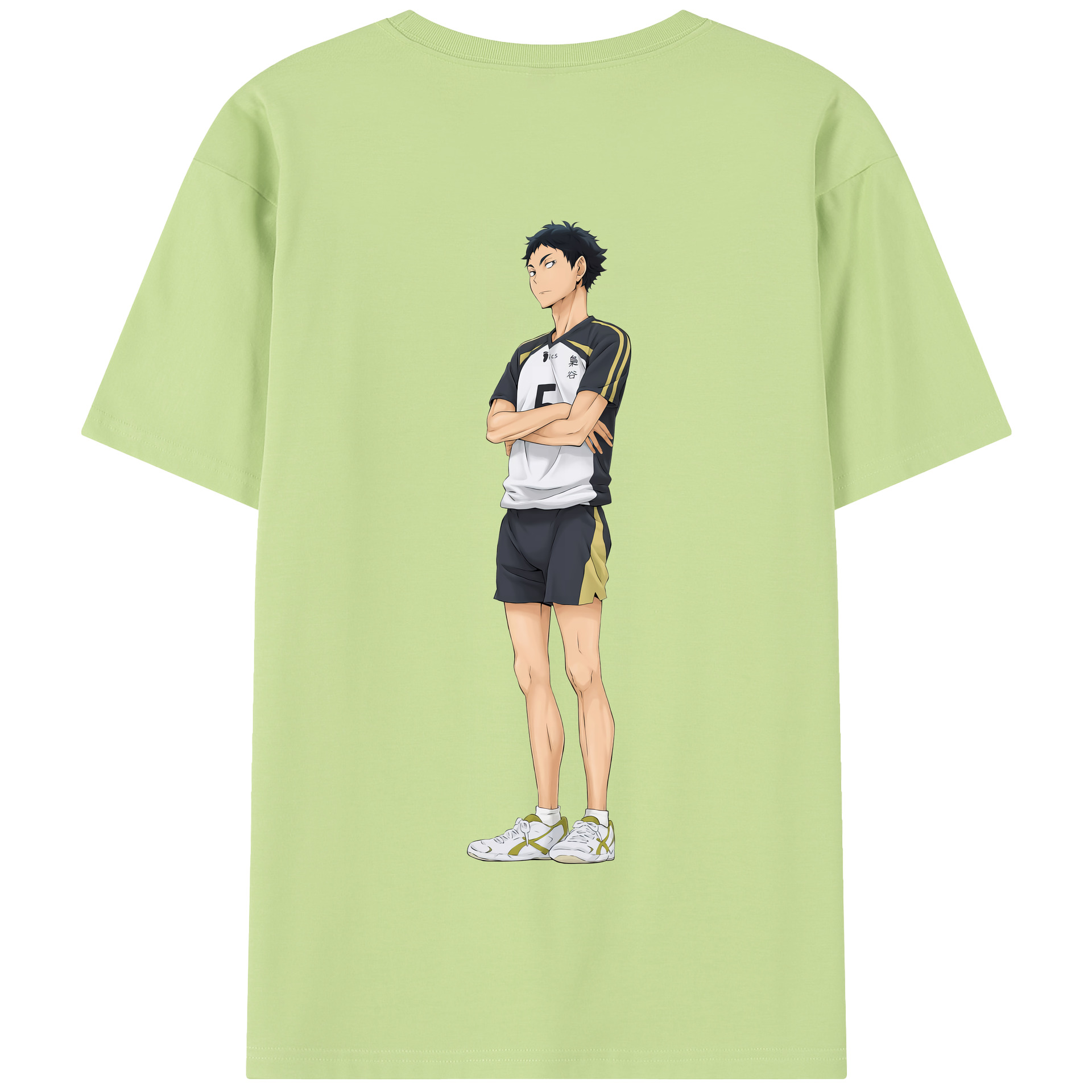 （画像用） ハイキュー!! Haikyu!! 綿100％半袖Tシャツ（背面プリント）